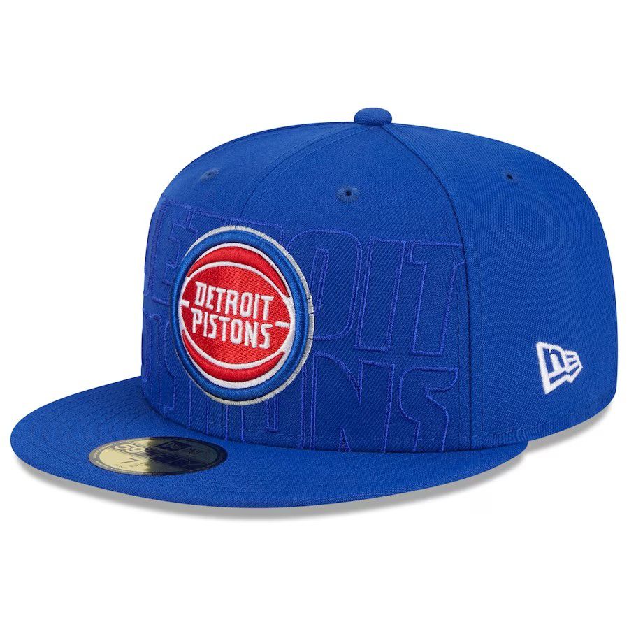 2023 NBA Detroit Pistons Hat TX 20230831->nba hats->Sports Caps